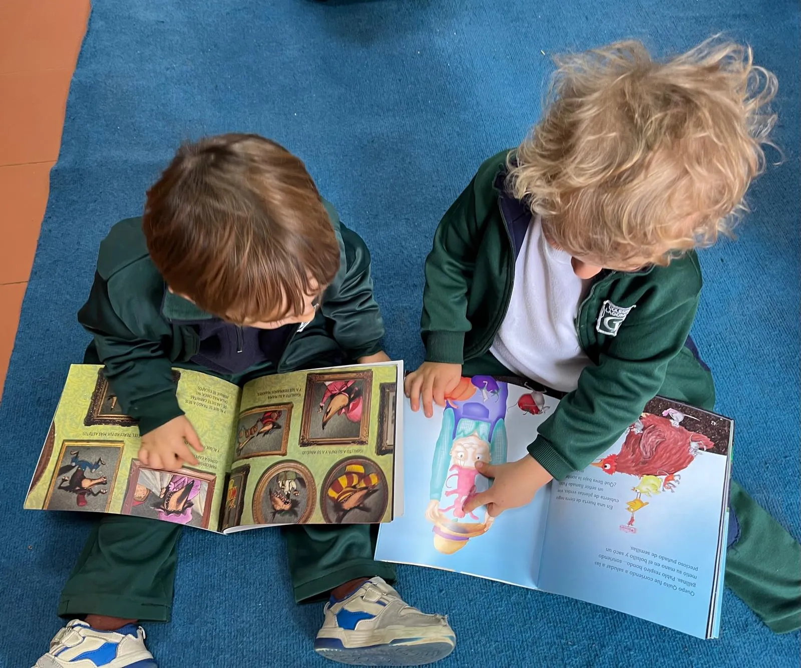 Niños en el nivel inicial